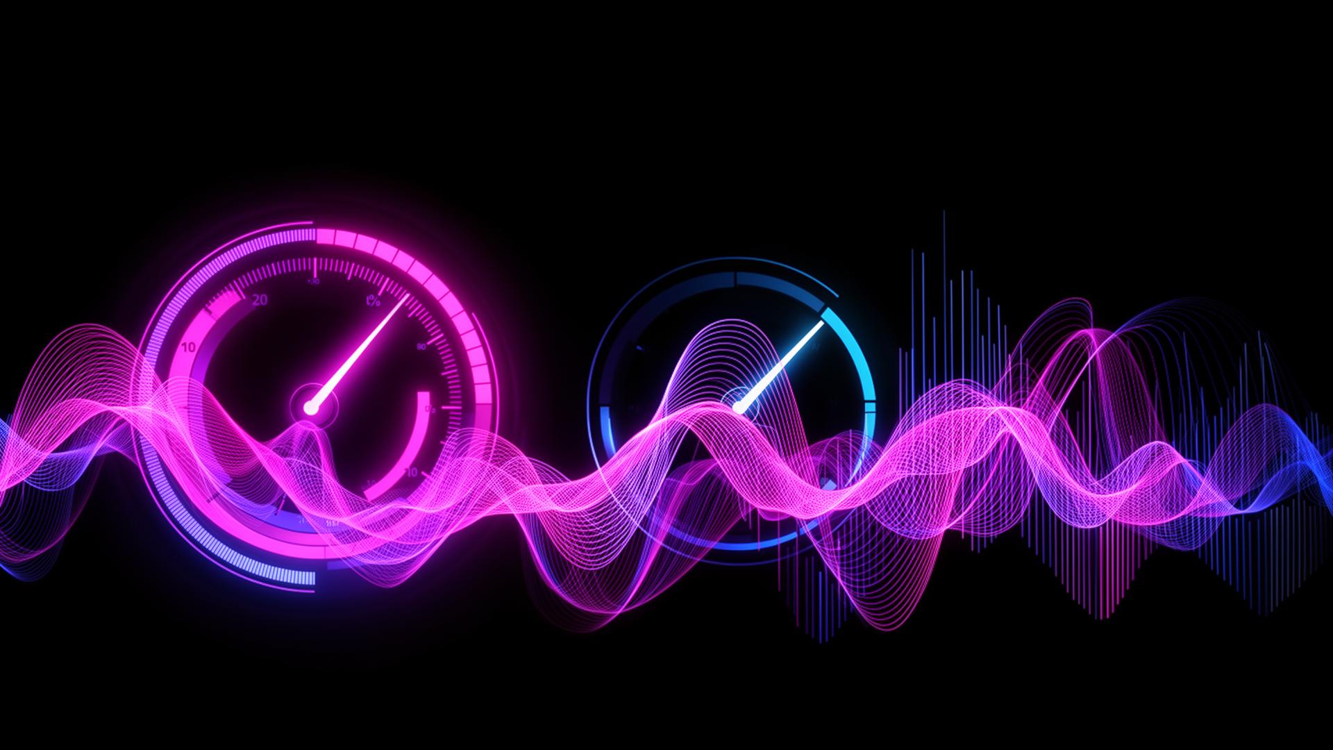 Analytics dashboard showing citation metrics, brand mentions, and AI visibility scores with glowing data visualizations